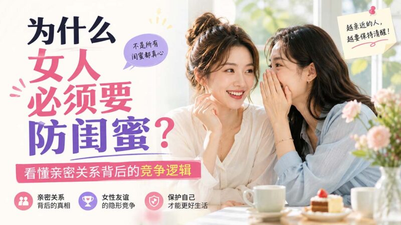 (20114期)付费文章:为什么女人必须要防闺蜜?看懂亲密关系背后的竞争逻辑-百科网