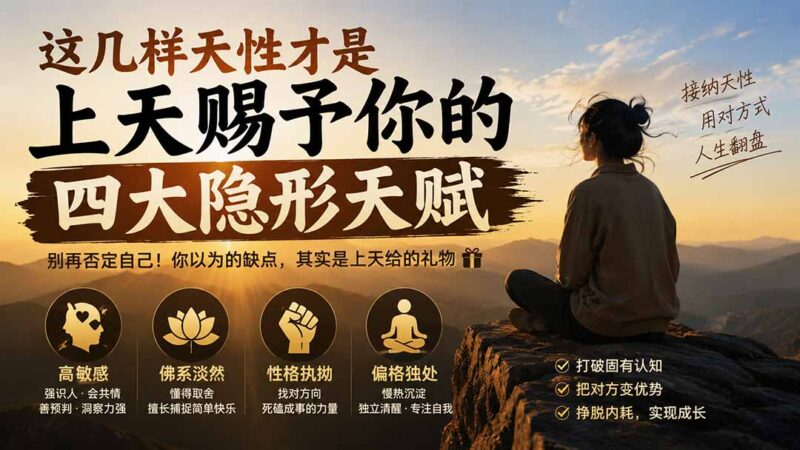 (19984期)付费文章:这几样天性才是上天赐予你的四大隐形天赋-百科网