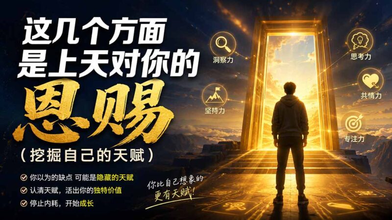 (19964期)付费文章:这几个方面是上天对你的恩赐(挖掘自己的天赋)-百科网