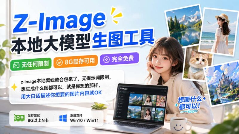 （20134期）Z-Image本地大模型生图工具，无任何限制·8G显存可用·完全免费-百科网