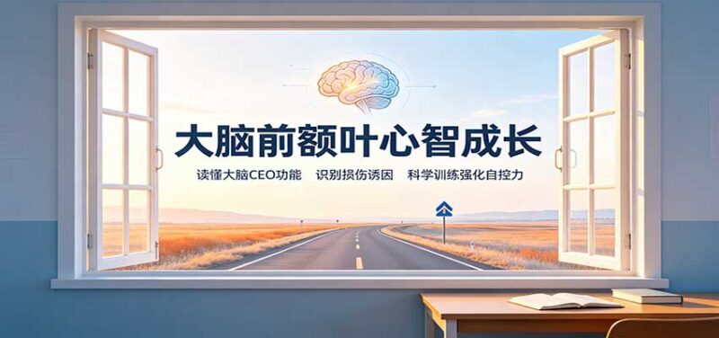 大脑前额叶心智成长：读懂大脑CEO功能，识别损伤诱因，科学训练强化自控力-百科网