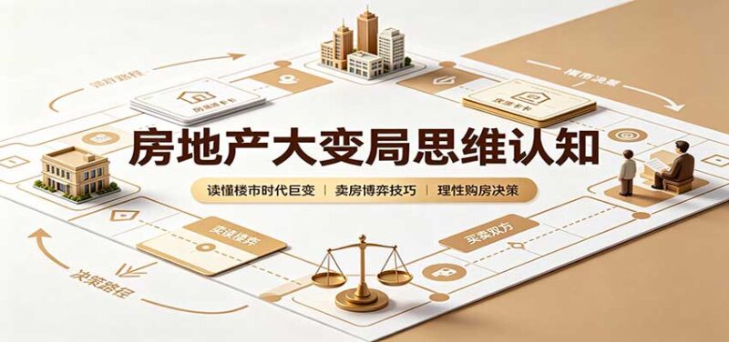 房地产大变局思维认知:读懂楼市时代巨变,卖房博弈技巧,理性购房决策-百科网