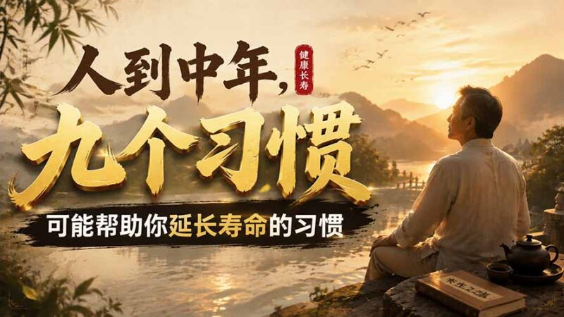 （19707期）付费文章：人到中年，九个可能帮助你延长寿命的习惯-百科网