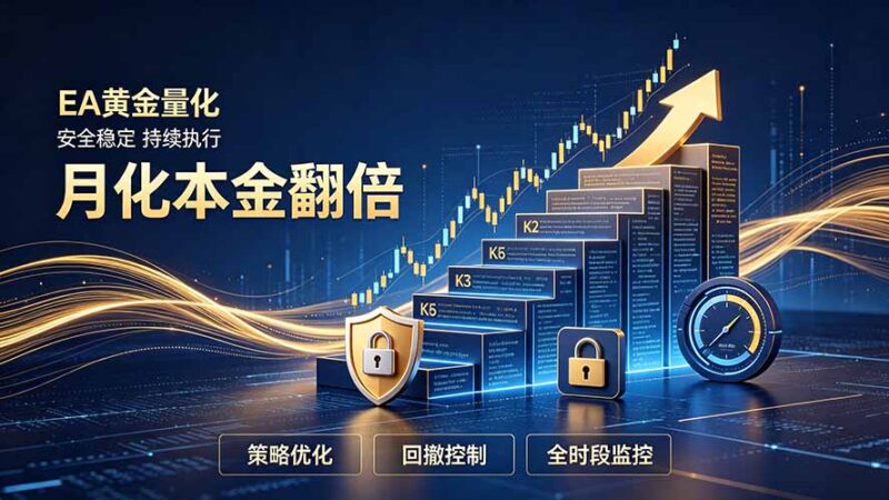 (19714期)全新EA量化打法,月化本金翻倍的全新策略,安全稳定持续输出-百科网