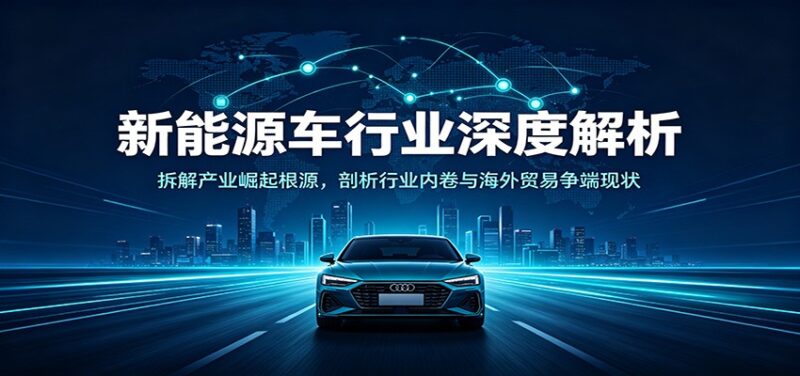 新能源车行业深度解析:拆解产业崛起根源,剖析行业内卷与海外贸易争端现状-百科网
