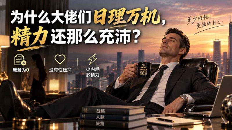 (20244期)付费文章:为什么大佬们日理万机,精力还那么充沛?-百科网