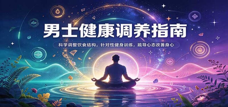 男士健康调养指南：科学调整饮食结构，针对性健身训练，疏导心态改善身心-百科网_分享创业项目_网上赚钱方法