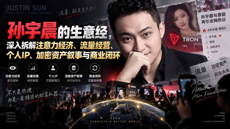 (20290期)某星球精华文章——孙宇晨的生意经,深入拆解注意力经济、流量经营、个人IP、加密资产叙事与商业闭环-百科网