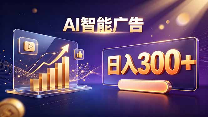 （20233期）不露脸、不直播，AI 智能广告日入 300 + 是怎么做到的？-百科网
