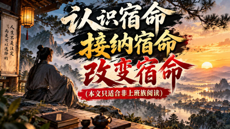 某公众号付费文章：认识宿命，接纳宿命，改变宿命（本文只适合非上班族阅读）-百科网_分享创业项目_网上赚钱方法