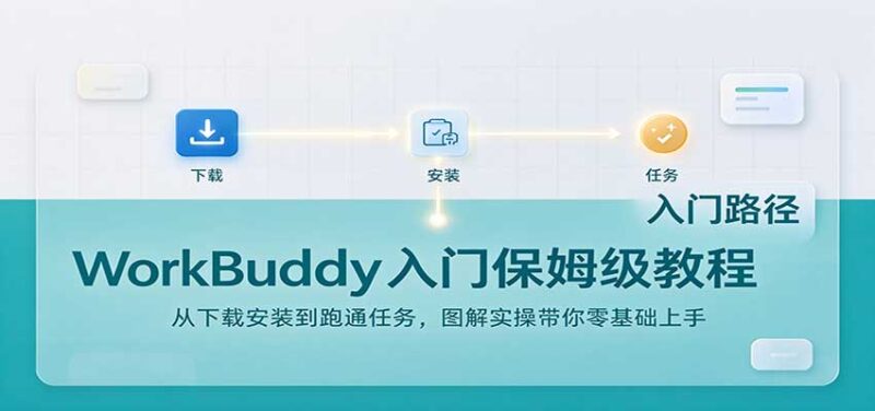 WorkBuddy入门保姆级教程：从下载安装到跑通任务，图解实操带你零基础上手-百科网_分享创业项目_网上赚钱方法