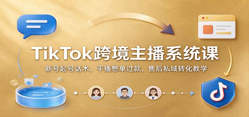 TikTok跨境主播系统课:新号起号话术,平播憋单过款,售后私域转化教学 20261025070040-6adda91873a6d.jpg