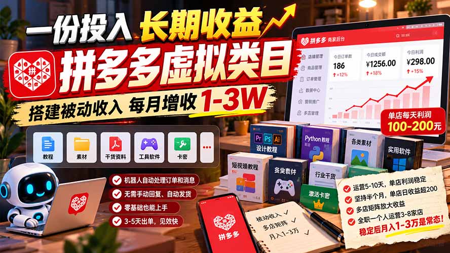 (21166期)一份投入长期收益,拼多多虚拟类目,搭建被动收入每月增收 1-3W 20261026070031-6adefa8f0e3d1.jpg